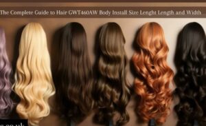 hair gwt460aw body install size lenght length and width