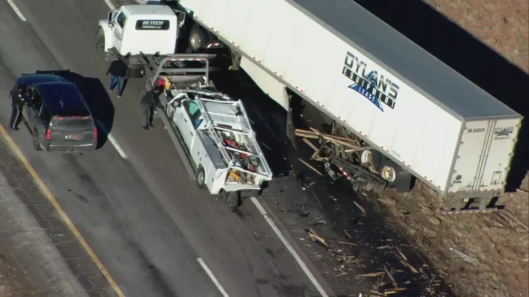 why is traffic stopped on i-40 west today